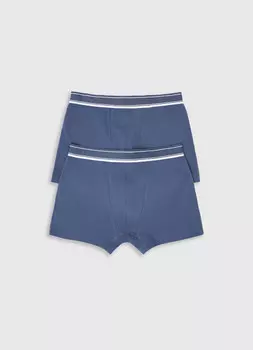 Трусы-транки, 2 шт., Серый