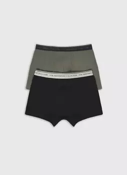 Трусы-транки, 2 шт., Зеленый