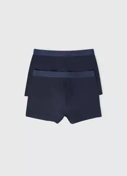Трусы-транки, 2 штуки, Синий