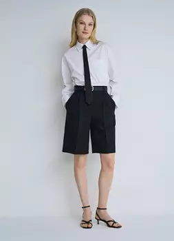 Удлинённые шорты, Черный