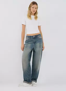 Укороченная футболка, Белый