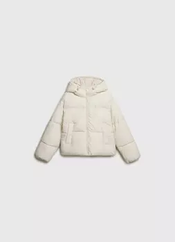 Утеплённая куртка для девочек, Бежевый