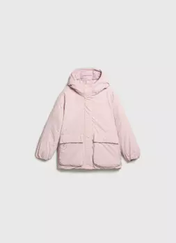 Утеплённая куртка для девочек, Розовый