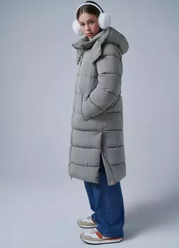 Утеплённая куртка для девочек, Желтый