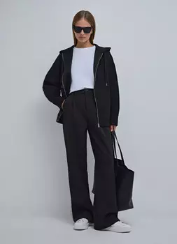 Утеплённые брюки, Черный