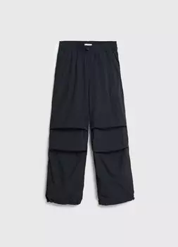 Утеплённые брюки для девочек, Черный