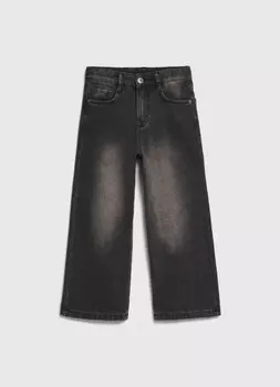 Утеплённые джинсы для мальчиков, Коричневый