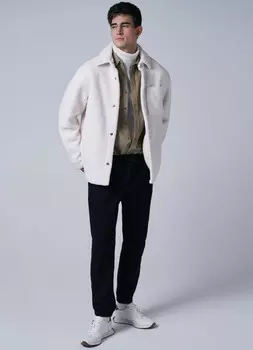 Утеплённые джоггеры, Черный