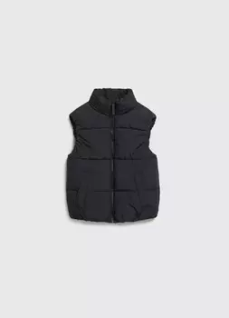 Утеплённый жилет для мальчиков, Черный