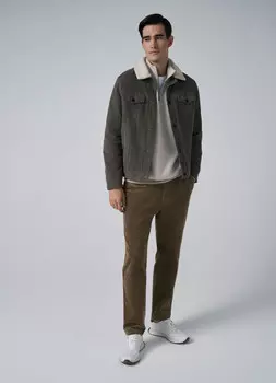 Вельветовая куртка, Бежевый