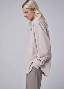 Вельветовая рубашка, Бежевый