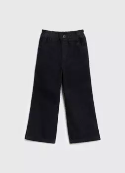 Вельветовые брюки для девочки, Серый