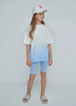 Велосипедки для девочек, Голубой