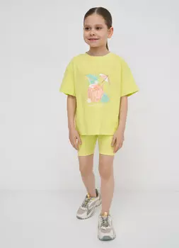 Велосипедки для девочек, Зеленый