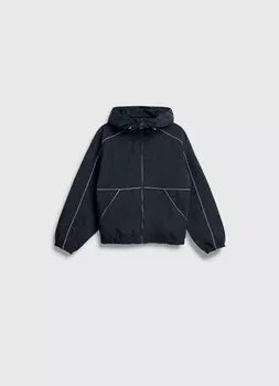 Ветровка для девочек, Черный