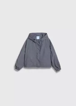 Ветровка для девочек, Серый
