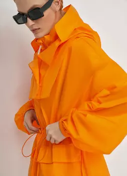 Ветровка с капюшоном O'STIN х Экспедиция, Оранжевый