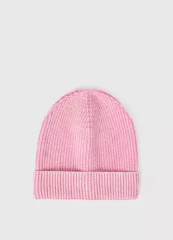Вязаная шапка для девочек, Розовый