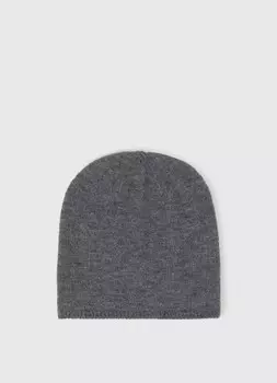 Вязаная шапка, Серый