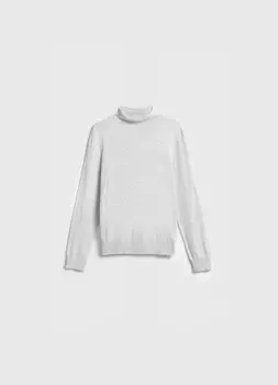 Вязаная водолазка для мальчиков, Серый