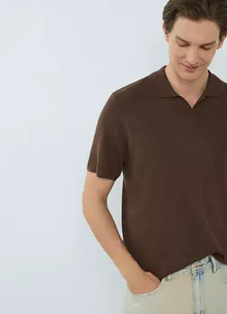 Вязаное поло, Серый