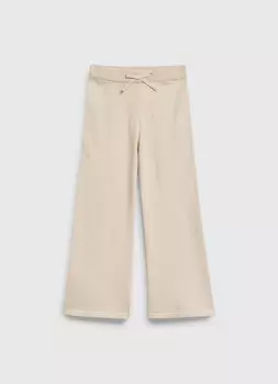 Вязаные брюки для девочек, Бежевый