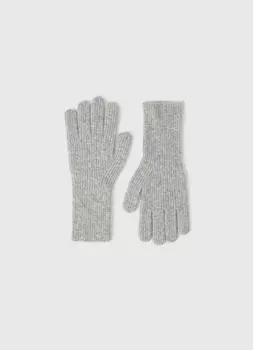 Вязаные перчатки, Серый
