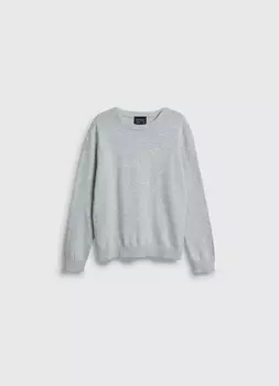 Вязаный джемпер для мальчиков, Серый