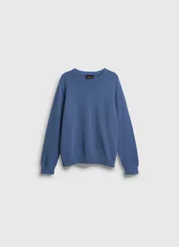 Вязаный джемпер для мальчиков, Синий
