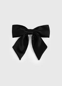 Заколка-бант, Черный