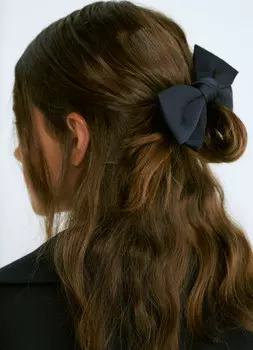 Заколка-бант для волос для девочек, Синий