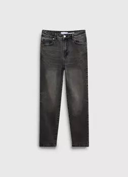 Зауженные джинсы, Серый