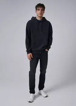 Зауженные джинсы, Серый