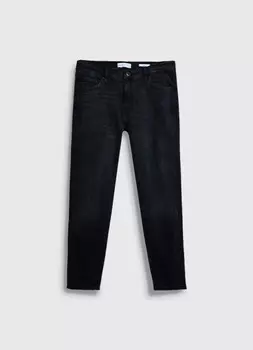 Зауженные джинсы, Серый