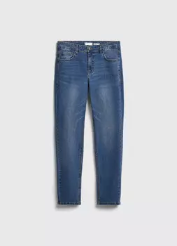 Зауженные джинсы, Синий