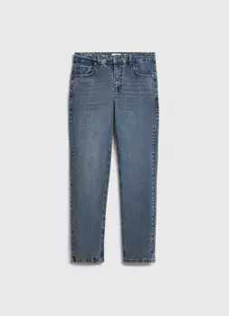 Зауженные джинсы, Синий