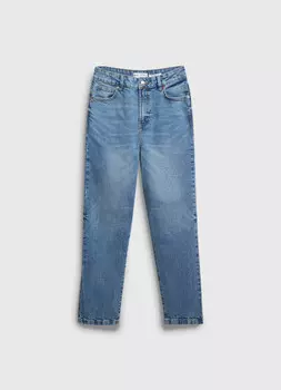 Зауженные джинсы, Синий