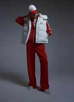 Жилет ИГРЫ O'STIN x Кинопоиск, Белый