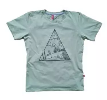 Birds and Blokes футболка Triangle муж. (S, голубой)