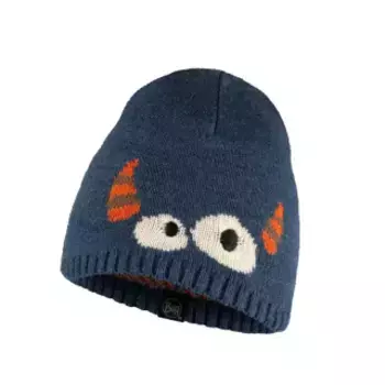 Детская шапка Buff Knitted Bonky Eyes Denim