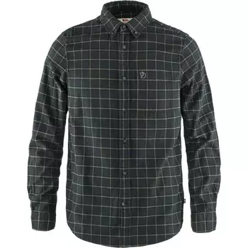 Fjall Raven рубашка Ovik Flannel муж. (L, dark grey)