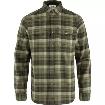 Fjall Raven рубашка Singi Heavy Flannel муж. (M, green-deep forest)