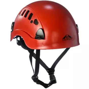 Ice Rock каска защитная с вентиляционными отверстиями (красный)