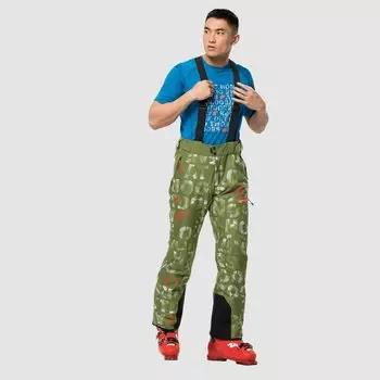 Jack Wolfskin брюки Big Snow муж. (50, cedar green all over, 8404)
