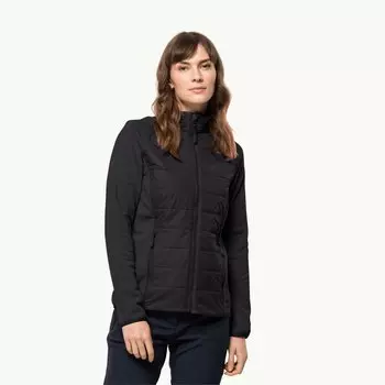 Jack Wolfskin куртка Bergland Hybrid жен. (S, black)