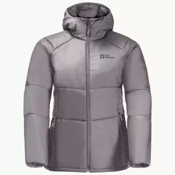 Jack Wolfskin куртка Bergland Ins Hoody жен. (женский, S, seagull, 2174)