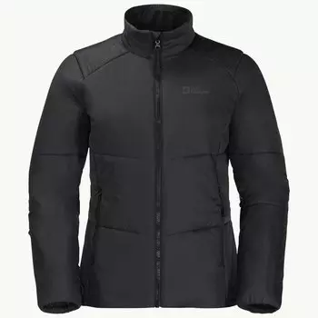 Jack Wolfskin куртка Bergland Ins жен. (женский, S, black, 6000)