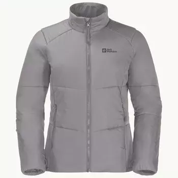 Jack Wolfskin куртка Bergland Ins жен. (женский, S, seagull, 2174)