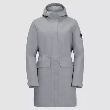 Jack Wolfskin пальто Nature Woods жен. (Xl, alloy)