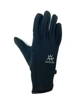 Kailas перчатки Polartec Fleece (L, чёрный)
